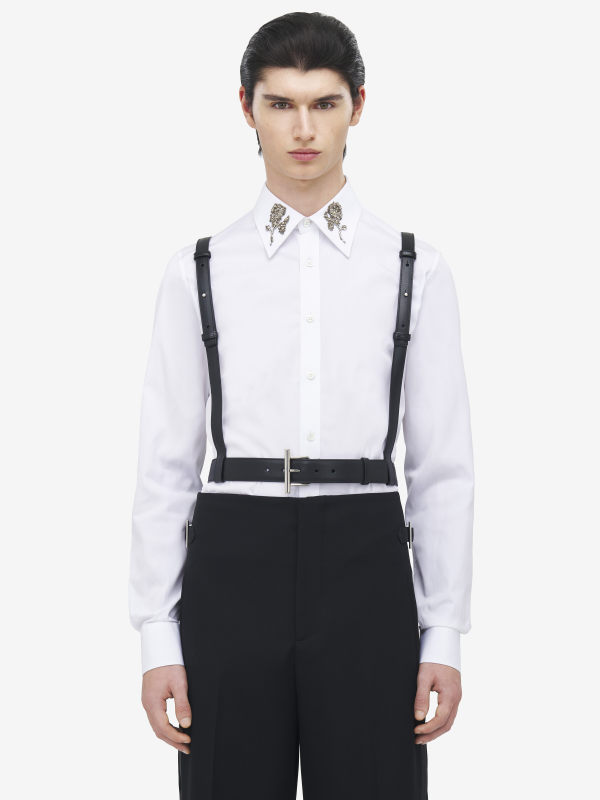ALEXANDER MCQUEEN - T-Bar Harness Belt - Item 8384341HBEE1000